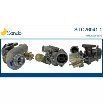 Turbocompresseur, suralimentation SANDO STC76041.1