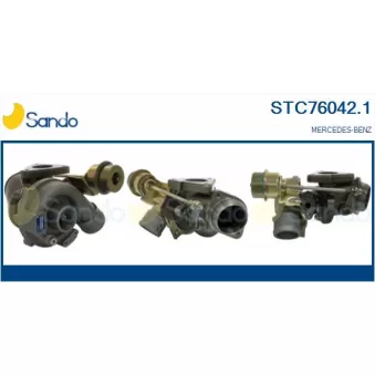 Turbocompresseur, suralimentation SANDO STC76042.1