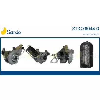 Turbocompresseur, suralimentation SANDO STC76044.0