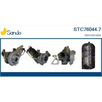 Turbocompresseur, suralimentation SANDO STC76044.7