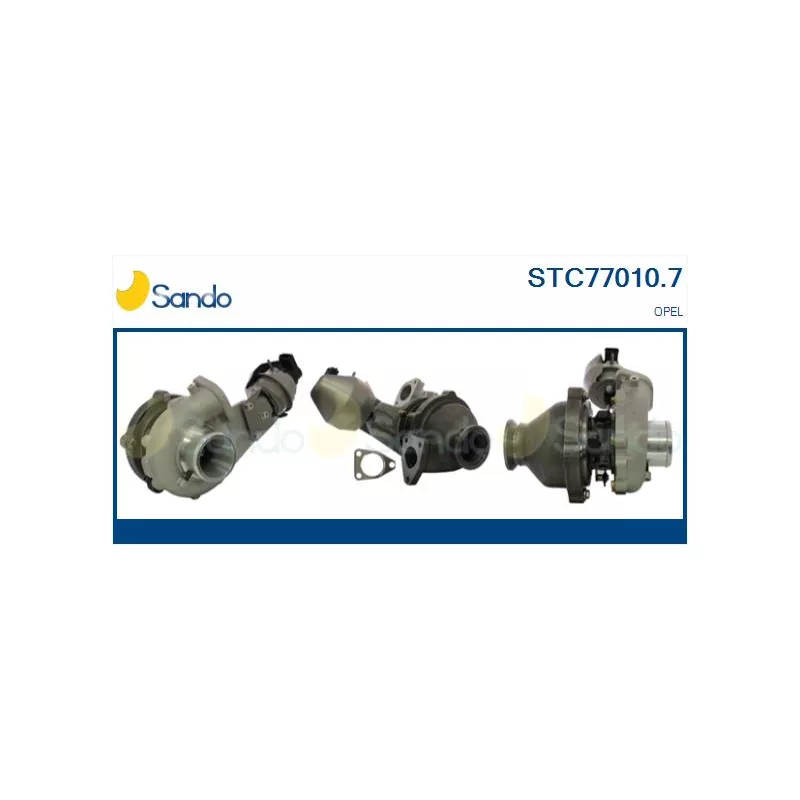 Turbocompresseur, suralimentation SANDO STC77010.7