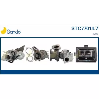 Turbocompresseur, suralimentation SANDO STC77014.7