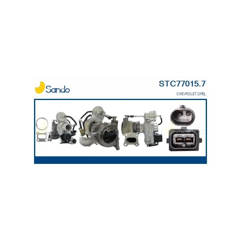 Turbocompresseur, suralimentation SANDO STC77015.7