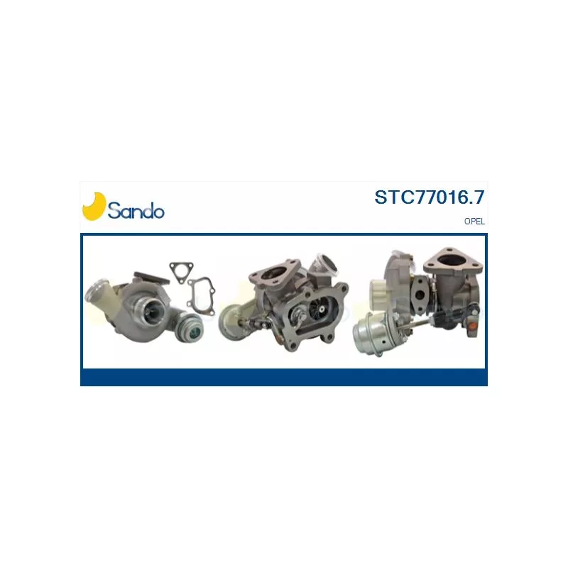 Turbocompresseur, suralimentation SANDO STC77016.7