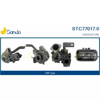 Turbocompresseur, suralimentation SANDO STC77017.0