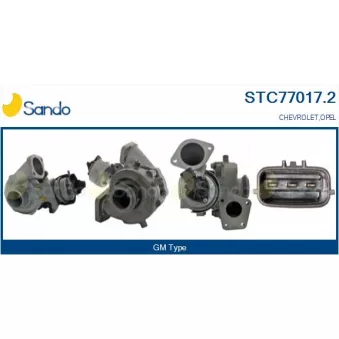 Turbocompresseur, suralimentation SANDO STC77017.2
