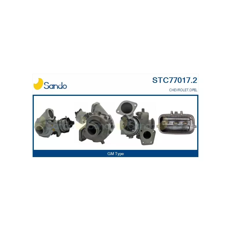 Turbocompresseur, suralimentation SANDO STC77017.2