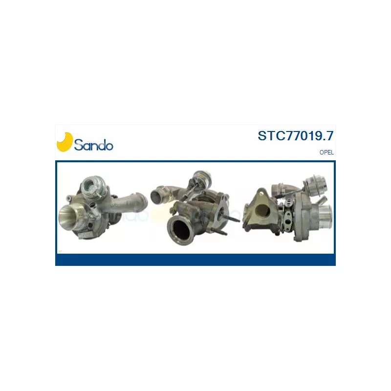 Turbocompresseur, suralimentation SANDO STC77019.7