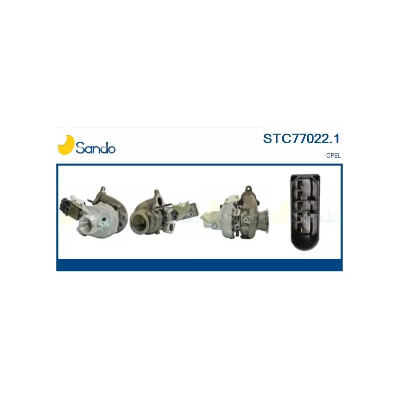 Turbocompresseur, suralimentation SANDO STC77022.1