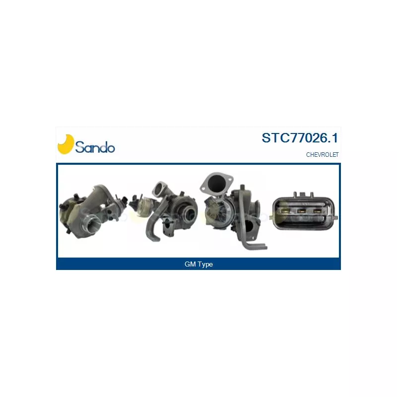 Turbocompresseur, suralimentation SANDO STC77026.1