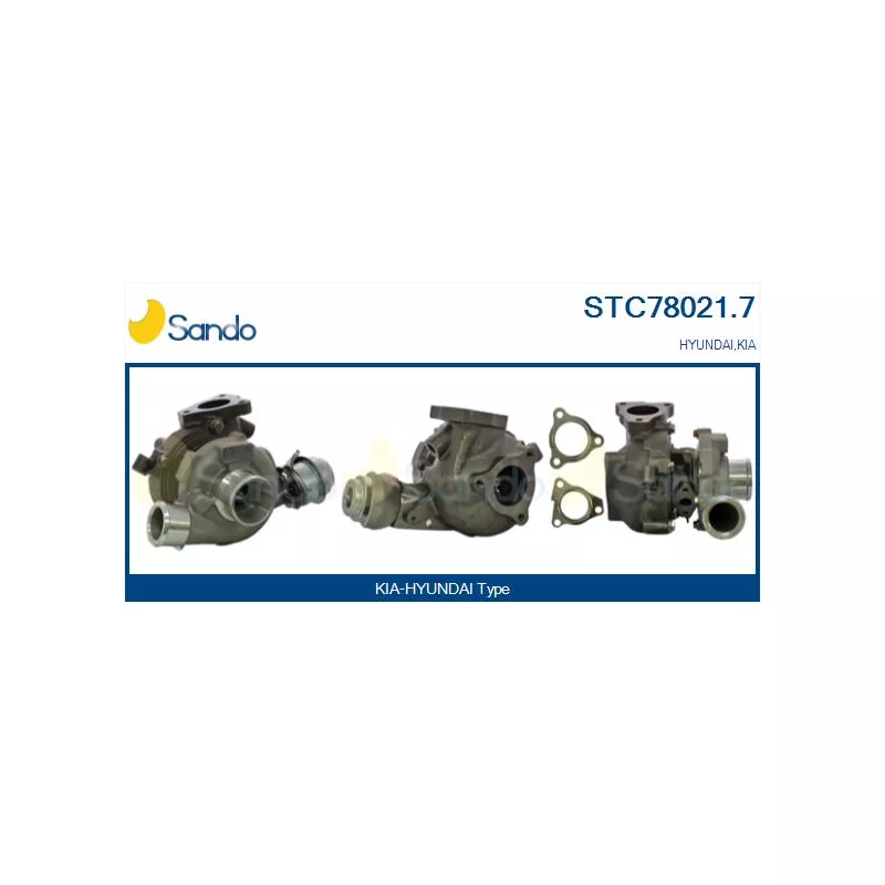 Turbocompresseur, suralimentation SANDO STC78021.7