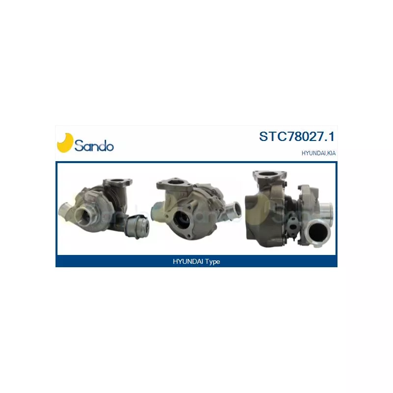 Turbocompresseur, suralimentation SANDO STC78027.1