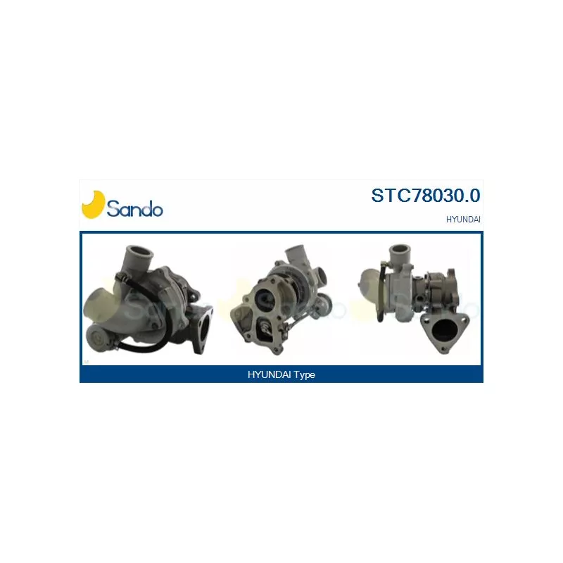 Turbocompresseur, suralimentation SANDO STC78030.0
