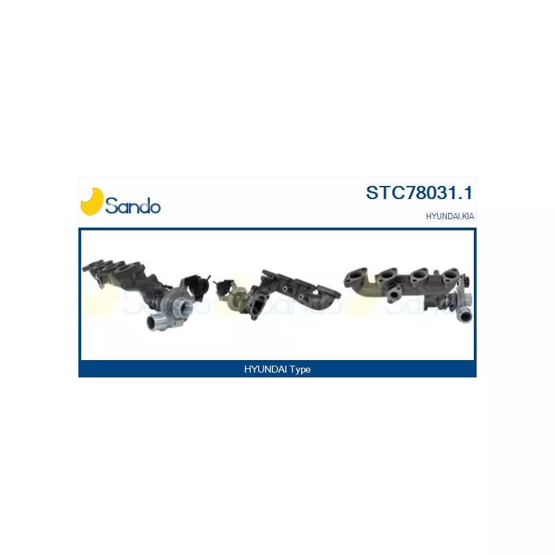 Turbocompresseur, suralimentation SANDO STC78031.1