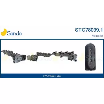 Turbocompresseur, suralimentation SANDO STC78039.1