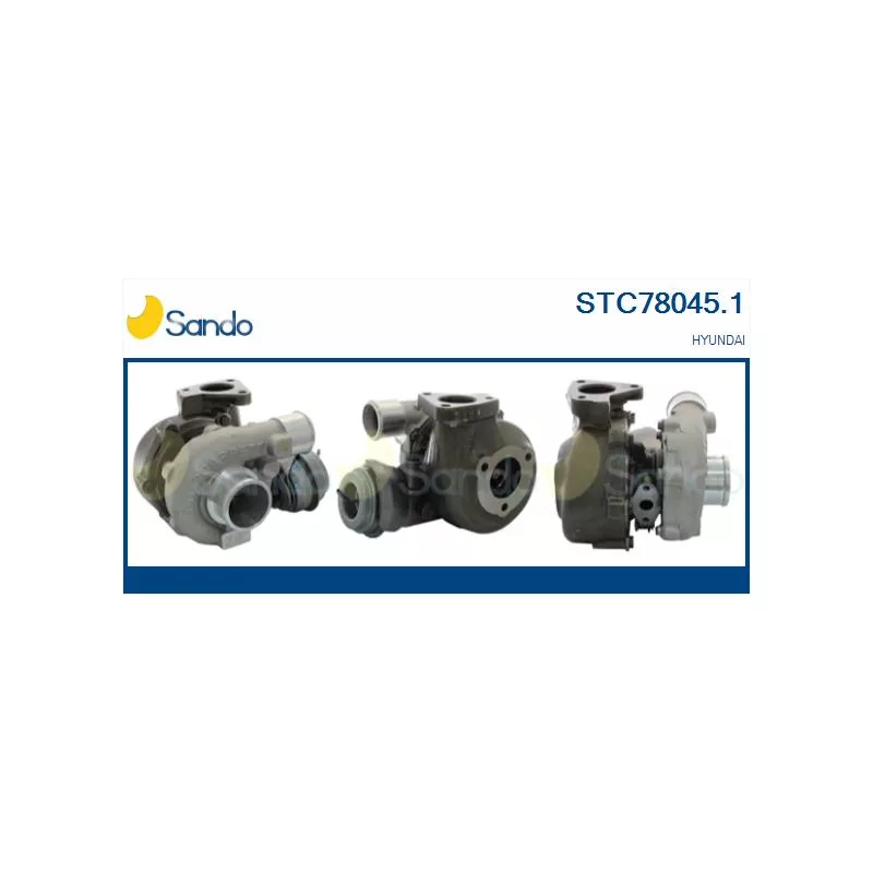 Turbocompresseur, suralimentation SANDO STC78045.1