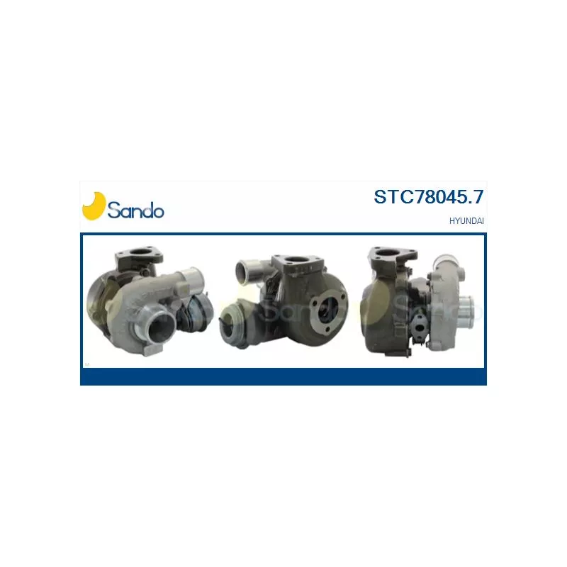 Turbocompresseur, suralimentation SANDO STC78045.7