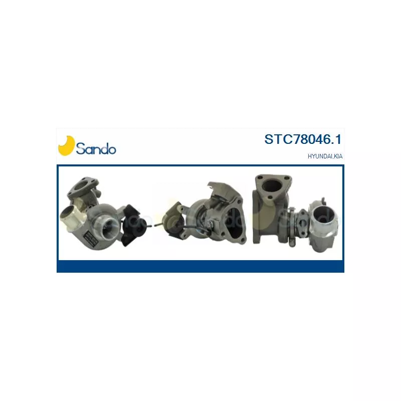 Turbocompresseur, suralimentation SANDO STC78046.1