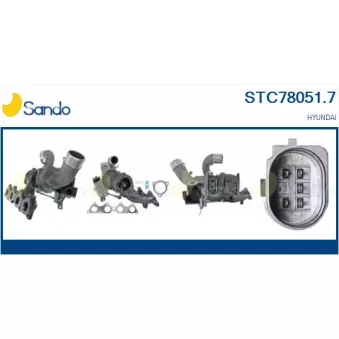 Turbocompresseur, suralimentation SANDO STC78051.7
