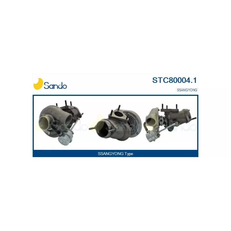 Turbocompresseur, suralimentation SANDO STC80004.1