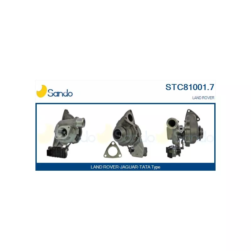 Turbocompresseur, suralimentation SANDO STC81001.7