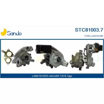 Turbocompresseur, suralimentation SANDO STC81003.7