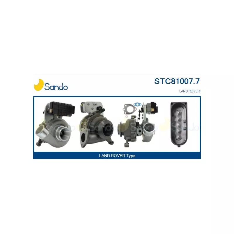 Turbocompresseur, suralimentation SANDO STC81007.7