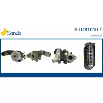 Turbocompresseur, suralimentation SANDO STC81010.1