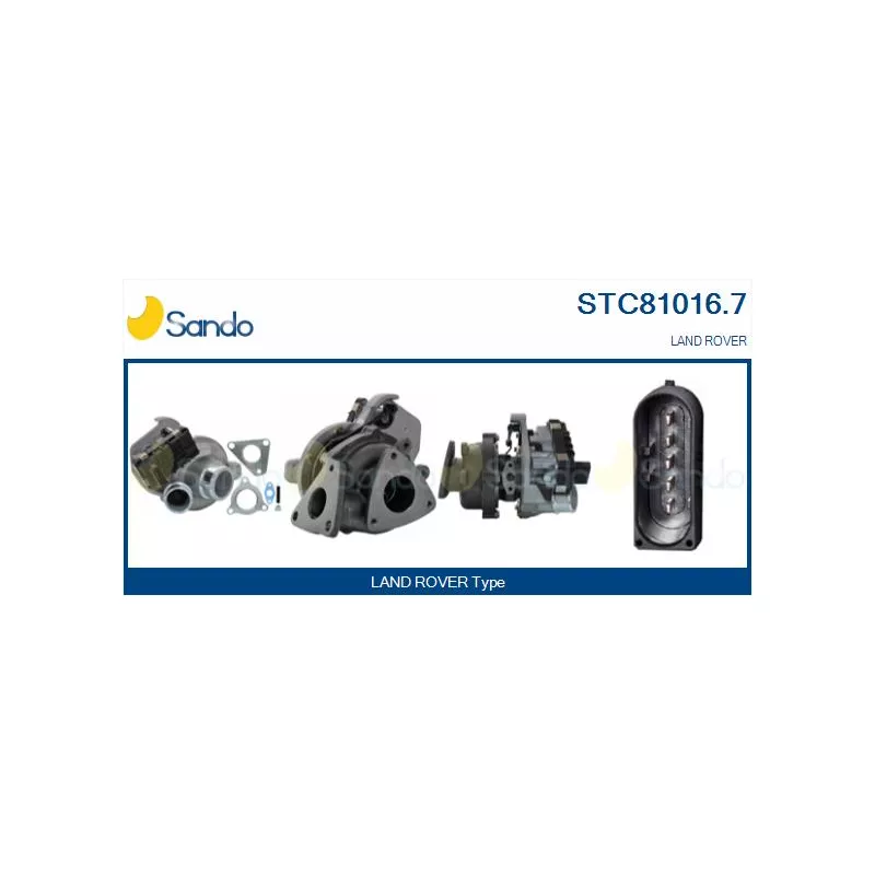 Turbocompresseur, suralimentation SANDO STC81016.7