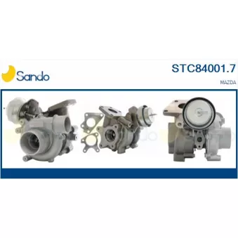 Turbocompresseur, suralimentation SANDO STC84001.7