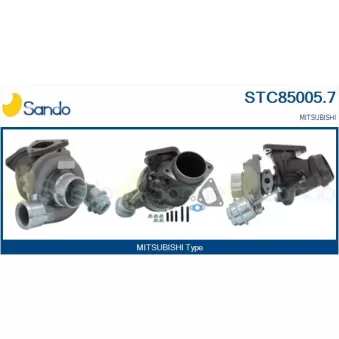 Turbocompresseur, suralimentation SANDO