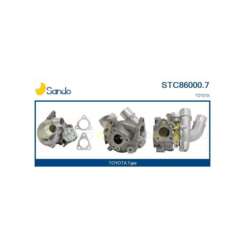 Turbocompresseur, suralimentation SANDO STC86000.7