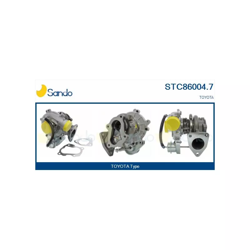 Turbocompresseur, suralimentation SANDO STC86004.7