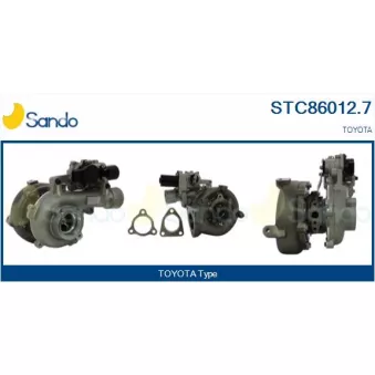 Turbocompresseur, suralimentation SANDO