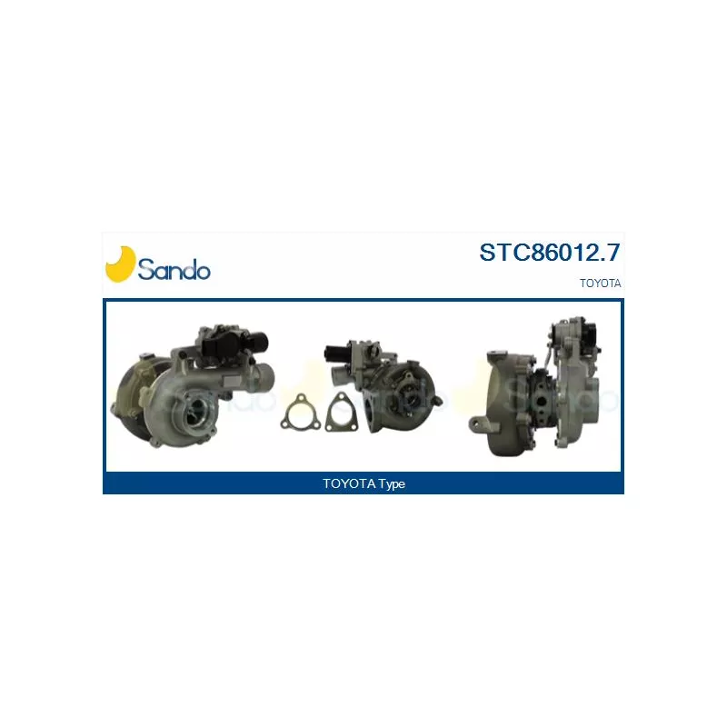 Turbocompresseur, suralimentation SANDO STC86012.7