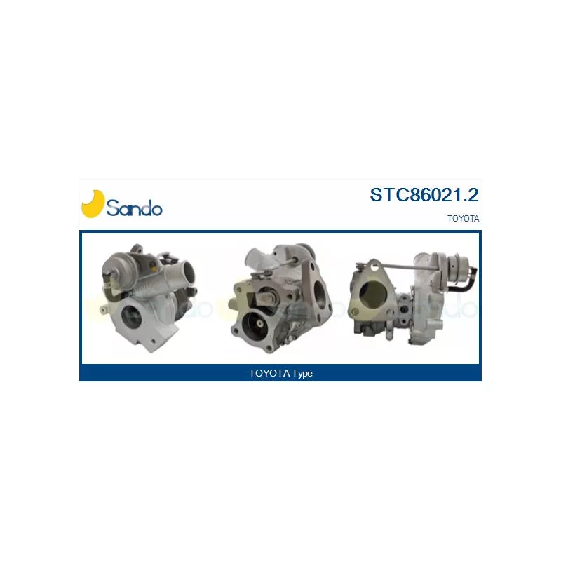 Turbocompresseur, suralimentation SANDO STC86021.2