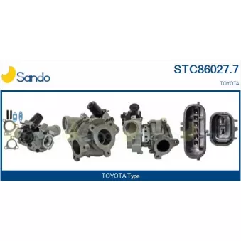 Turbocompresseur, suralimentation SANDO STC86027.7