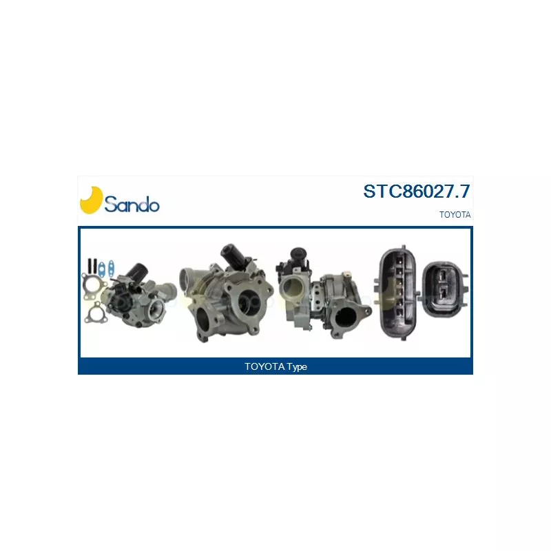 Turbocompresseur, suralimentation SANDO STC86027.7