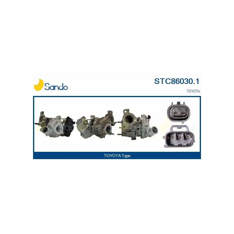 Turbocompresseur, suralimentation SANDO STC86030.1