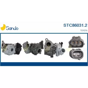 Turbocompresseur, suralimentation SANDO STC86031.2