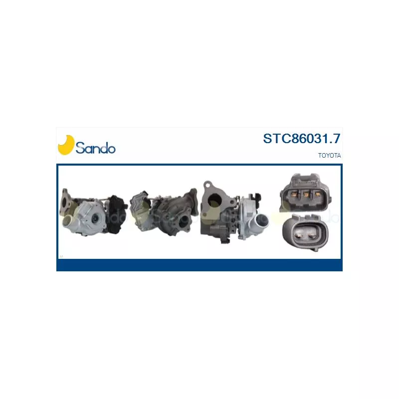 Turbocompresseur, suralimentation SANDO STC86031.7