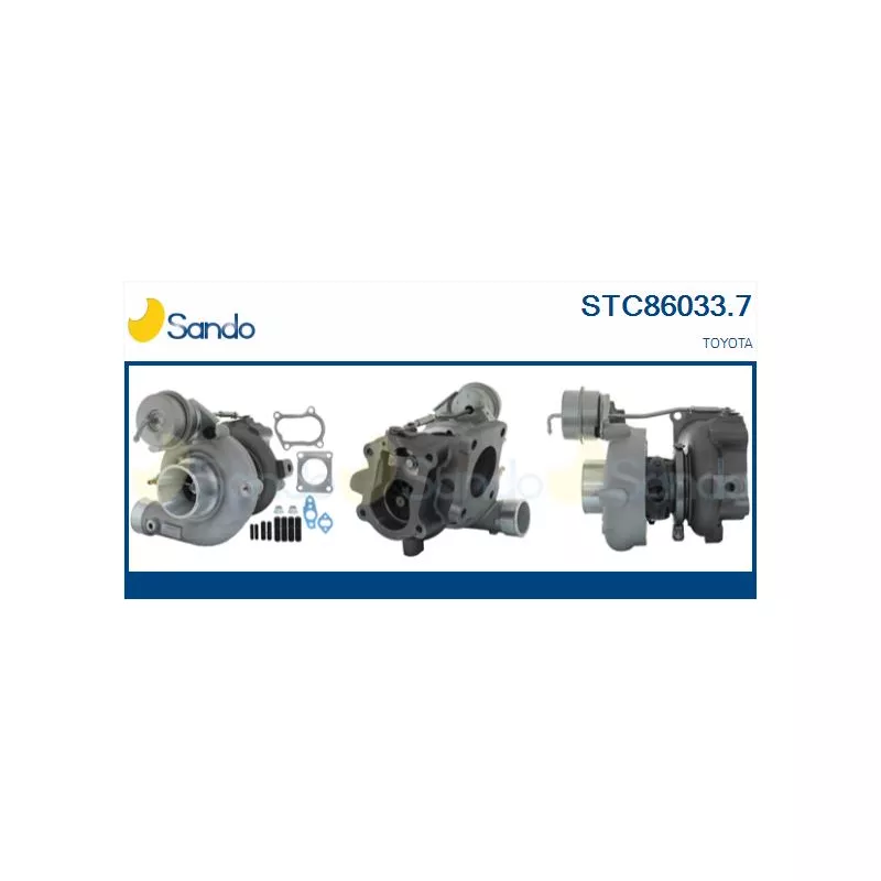 Turbocompresseur, suralimentation SANDO STC86033.7