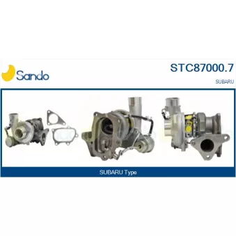 Turbocompresseur, suralimentation SANDO STC87000.7