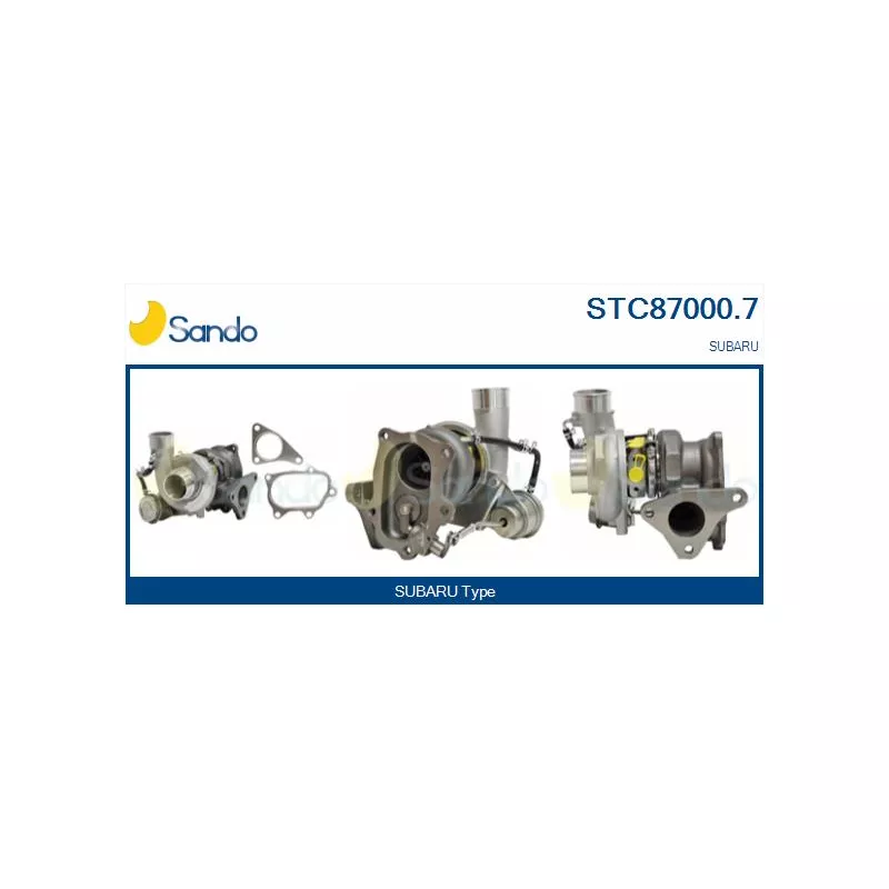 Turbocompresseur, suralimentation SANDO STC87000.7
