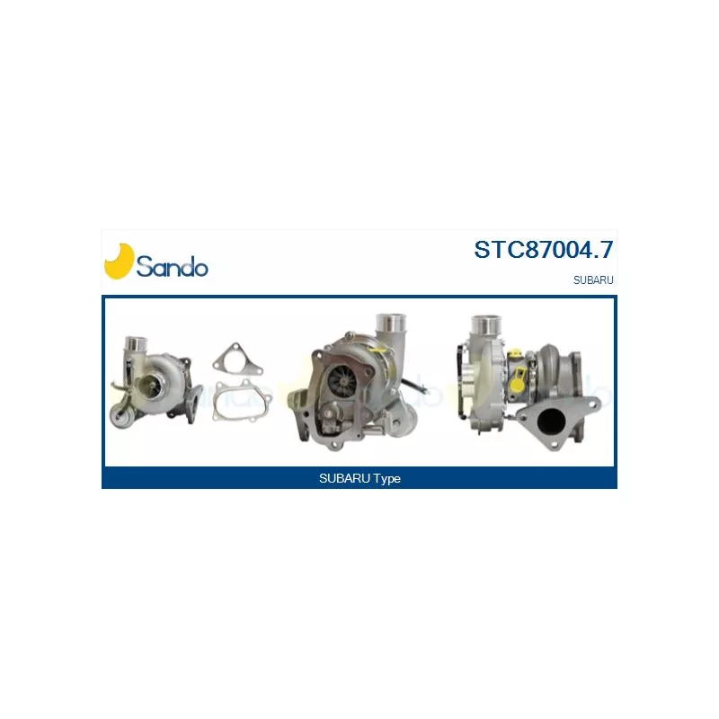 Turbocompresseur, suralimentation SANDO STC87004.7