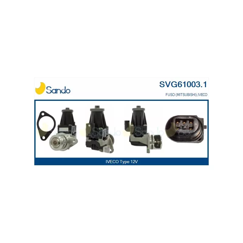 Vanne EGR SANDO SVG61003.1