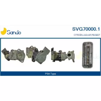 Vanne EGR SANDO SVG70000.1