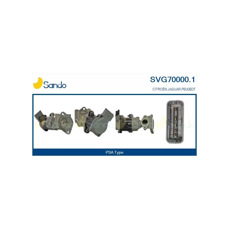 Vanne EGR SANDO SVG70000.1