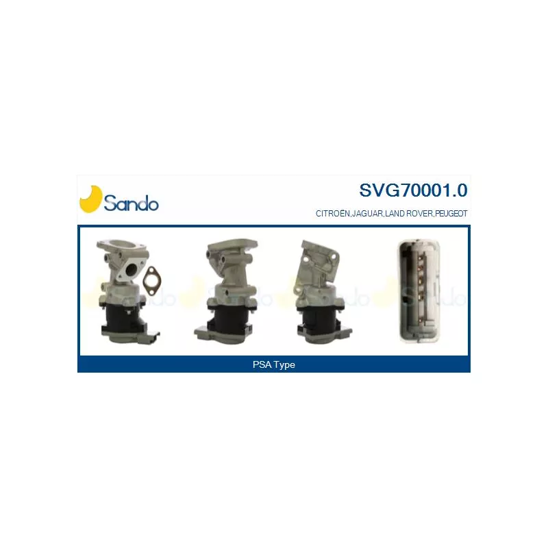 Vanne EGR SANDO SVG70001.0
