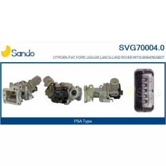 Vanne EGR SANDO SVG70004.0